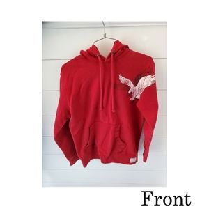 American Eagle Red Sweatshirt